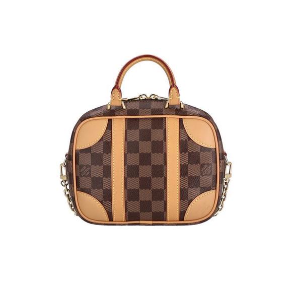 Louis Vuitton Damier Handbag Brown Valisette - Picture 1 of 8